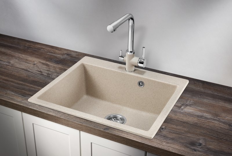 Кухонная мойка GRANULA GR-6001, ПИРИТ