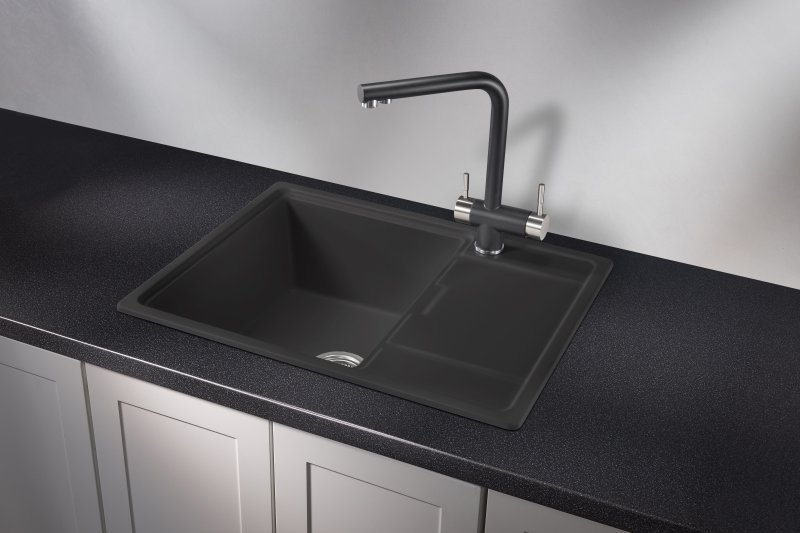 Кухонная мойка GRANULA GR-6503, ТУРМАЛИН