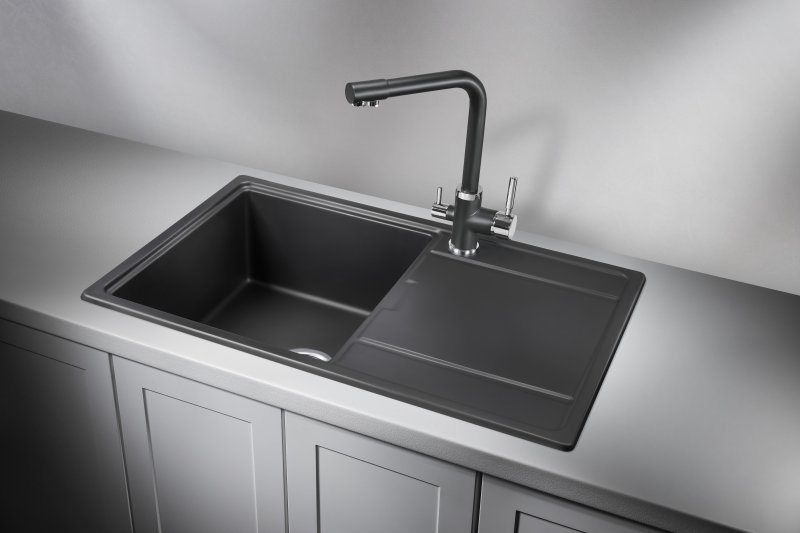 Кухонная мойка GRANULA GR-7804, ТУРМАЛИН