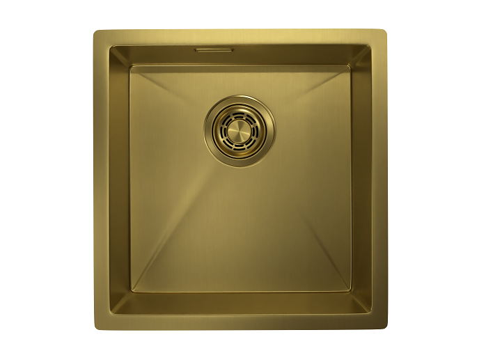 Кухонная мойка GRANULA GR-4445U, ЗОЛОТО САТИН