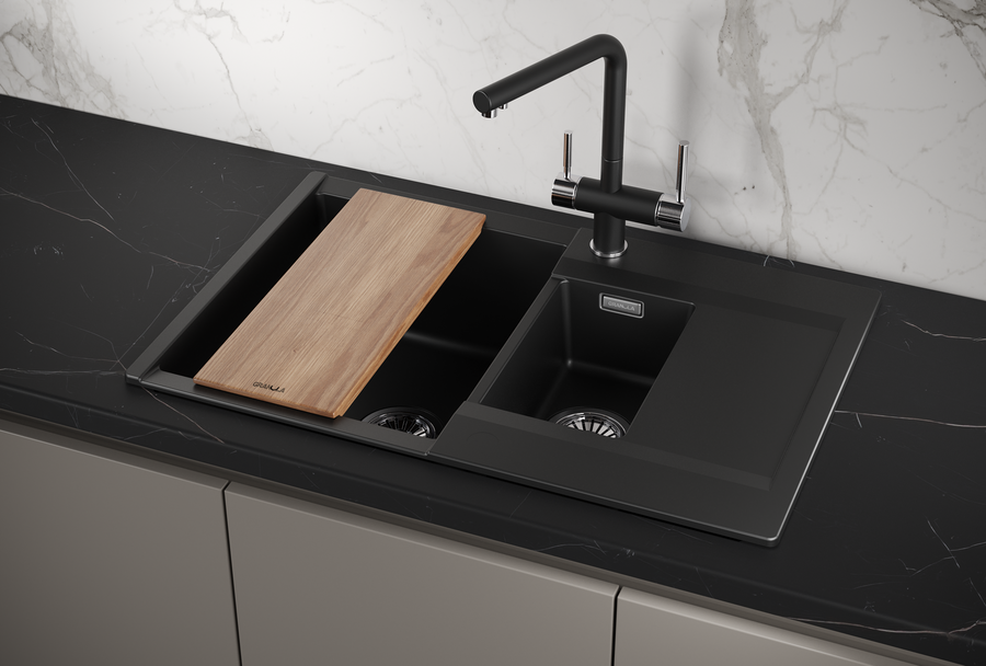 Кухонная мойка GRANULA ES-7808, ТУРМАЛИН