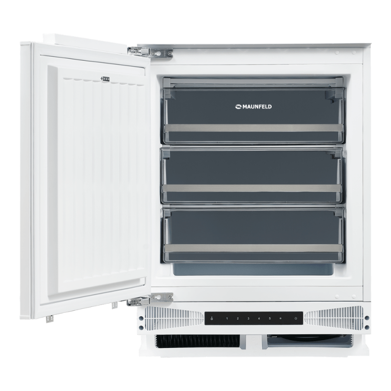 Встраиваемая морозильная камера MAUNFELD MBFR88SWGR Inverter 
