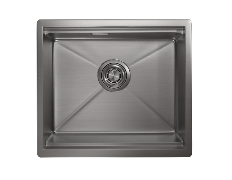 Кухонная мойка GRANULA KS-5045U, СТАЛЬ САТИН
