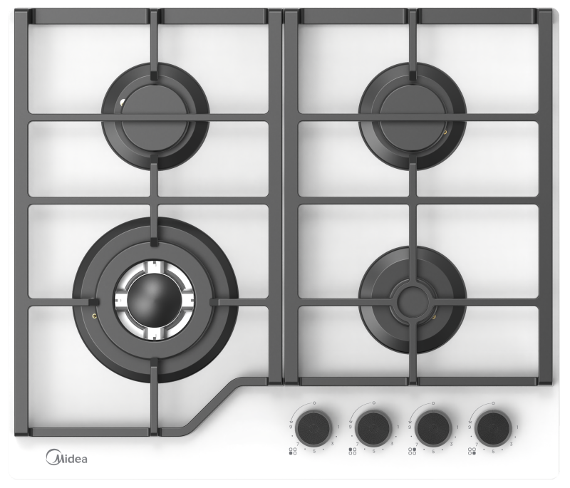 Варочная газовая панель MIDEA MG697TGW