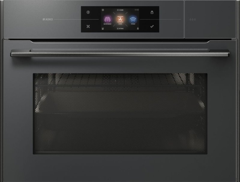 Духовой шкаф компактный с приготовлением на пару Asko OCSM8478GG