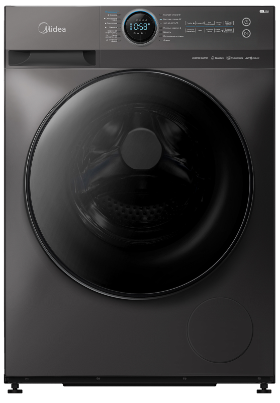 Стиральная машина Midea MF200W90WBS/S-RU