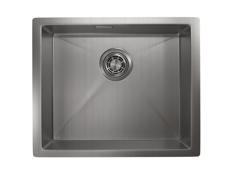 Кухонная мойка GRANULA GR-5445U, СТАЛЬ САТИН