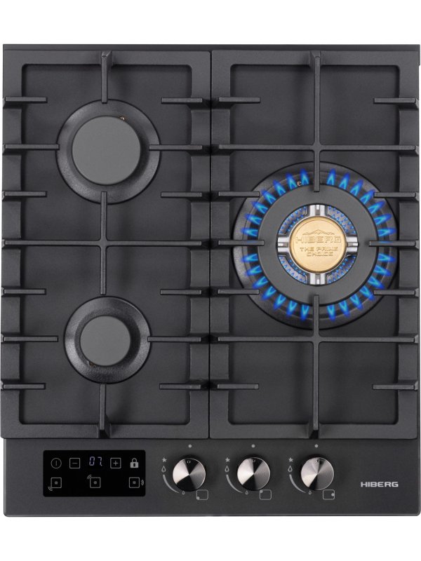 Газовая варочная панель Hiberg VM 4235 B