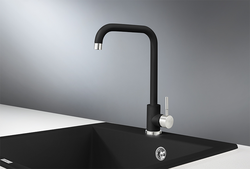 Кухонный смеситель GRANULA Standart ST-4033, ТУРМАЛИН