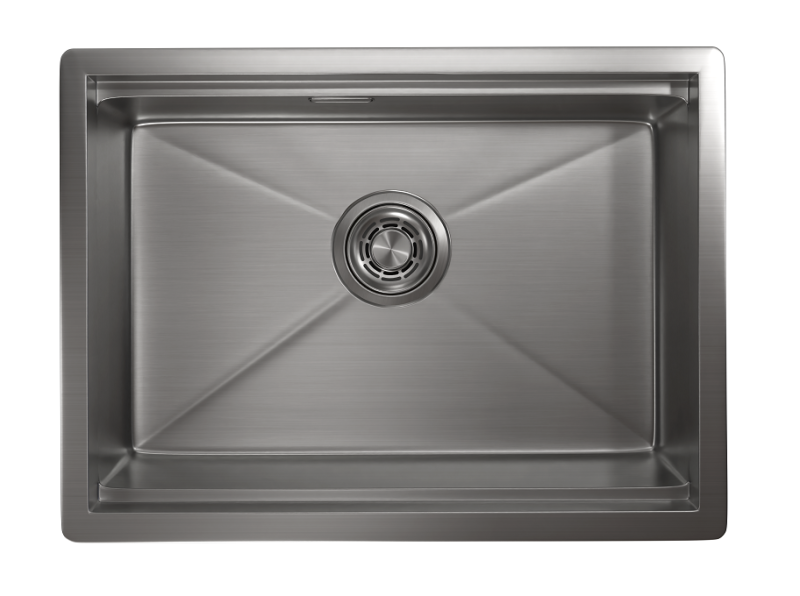 Кухонная мойка GRANULA KS-6045U, СТАЛЬ САТИН