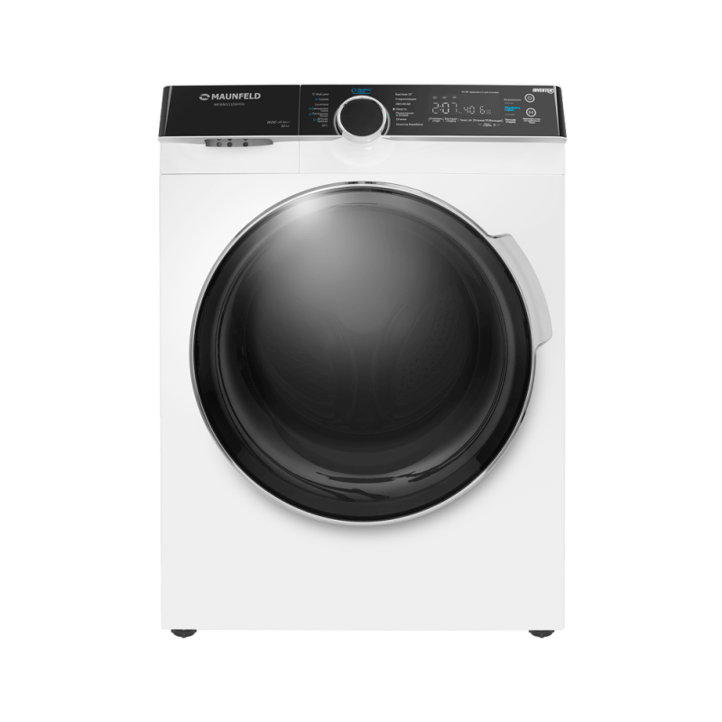 Стиральная машина с инвертором и паром MAUNFELD MFWM1510WH06