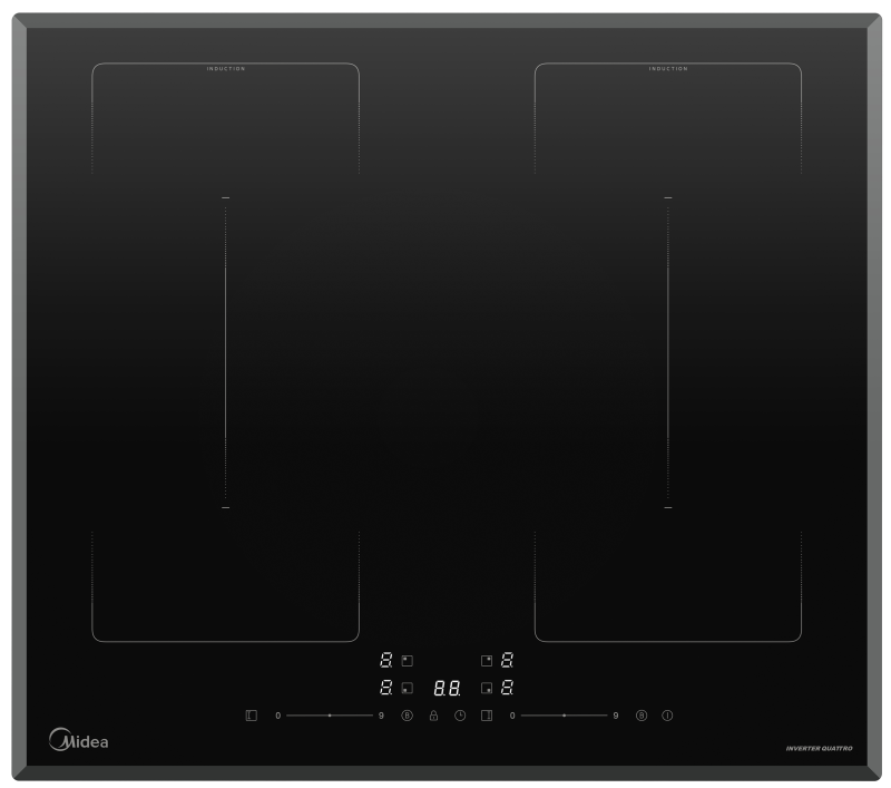 Встраиваемая индукционная варочная панель Midea MIH67781F