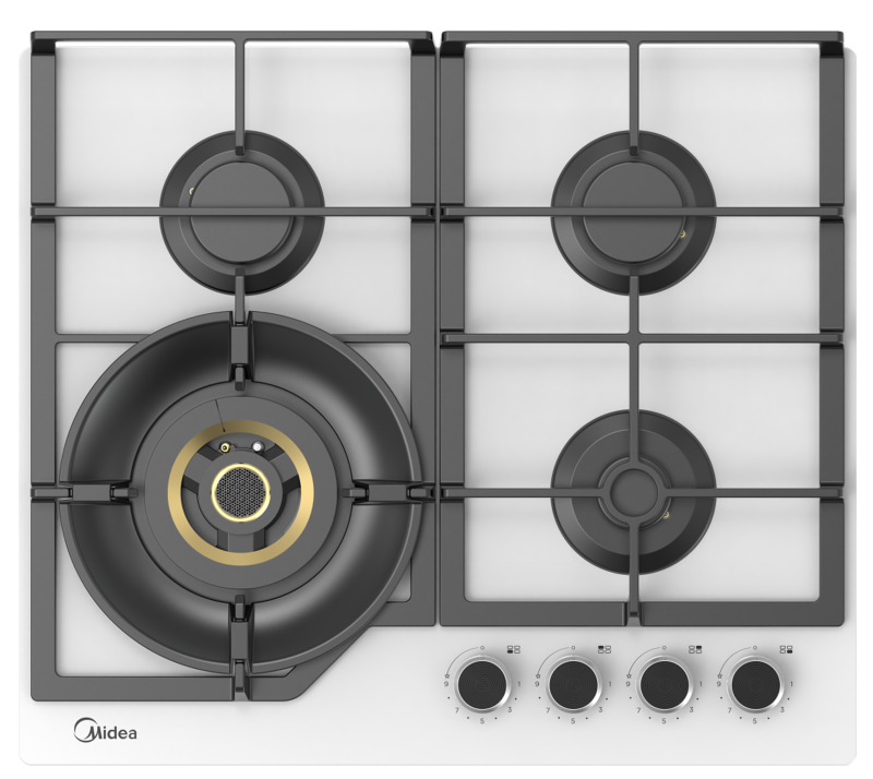 Встраиваемая газовая варочная панель Midea MG699VGW