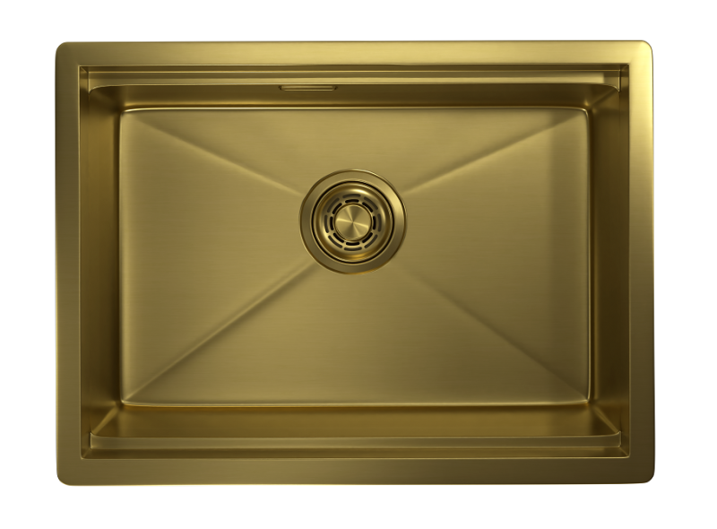 Кухонная мойка GRANULA KS-6045U, ЗОЛОТО САТИН