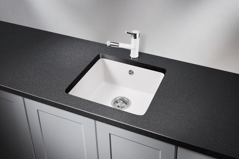 Кухонная мойка GRANULA GR-3601, АРКТИК (БЕЛЫЙ)