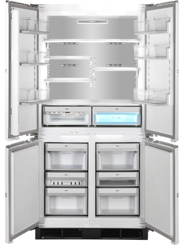 Встраиваемый холодильник Hiberg S-RFQ 800 W inverter