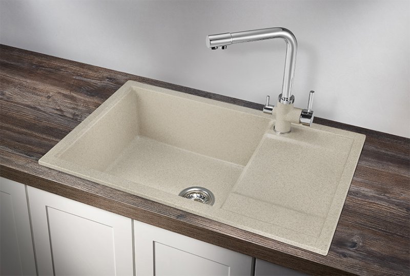 Кухонная мойка GRANULA GR-7805, ПИРИТ