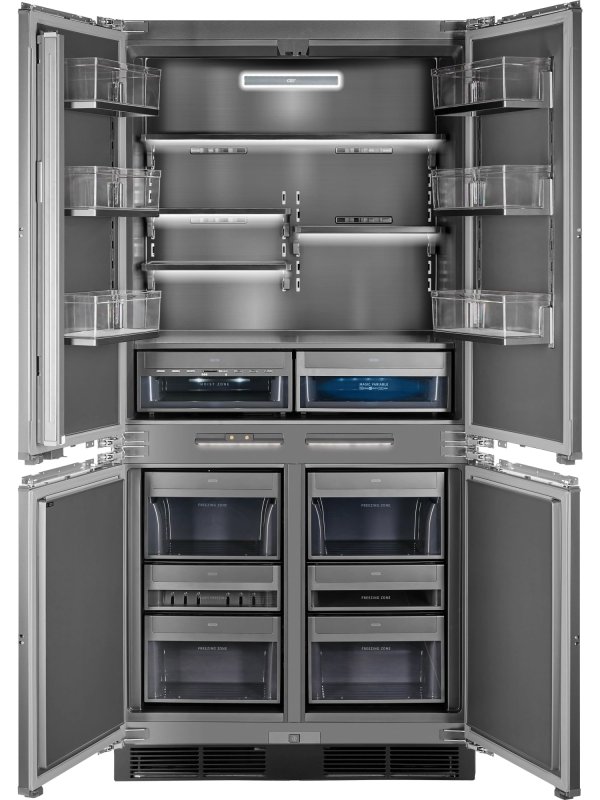Встраиваемый холодильник Hiberg S-RFQ 800 B inverter