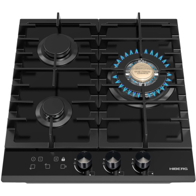 Газовая варочная панель Hiberg VM 4535 B