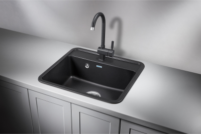 Кухонная мойка GRANULA ST-5601, ЧЁРНЫЙ