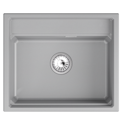 Кухонная мойка GRANULA KS-6003, АЛЮМИНИУМ