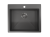 Кухонная мойка GRANULA GR-5951, ГРАФИТ МАТОВЫЙ