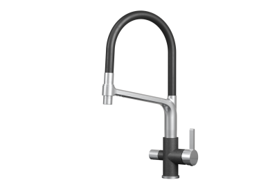 Кухонный смеситель GRANULA GR-5083, ЧЁРНЫЙ