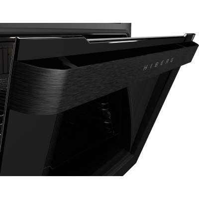 Электрический духовой шкаф с функцией пароварки Hiberg S-VM 6615 B I-SMART