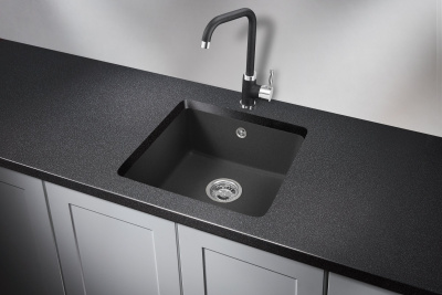 Кухонная мойка GRANULA GR-3801, ЧЁРНЫЙ