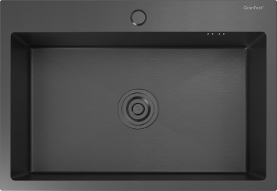 GRANFEST METAL Мойка нерж.сталь AISI 304  1 чаша 650*450*215 мм арт.GF-
