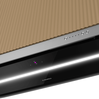 Кухонная вытяжка MAUNFELD Design MURANO 80 золотой