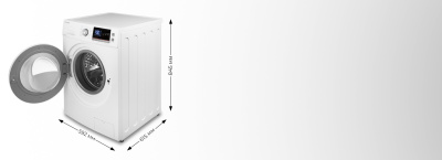Стиральная машина  MAUNFELD MFWM148WH