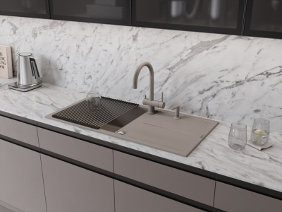 Кухонная мойка OMOIKIRI Sumi 100A wh