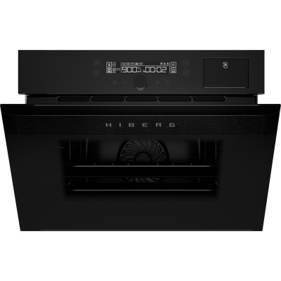 Электрический духовой шкаф с функцией пароварки Hiberg MS-VM 5115 B SMART