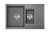 Кухонная мойка GRANULA ES-7808, ГРАФИТ Кухонная мойка GRANULA ES-7808, ГРАФИТ