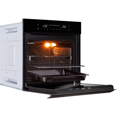 Электрический духовой шкаф Hiberg VM 6192 B черный