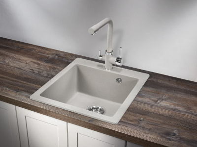 Кухонная мойка GRANULA GR-4651, БАЗАЛЬТ