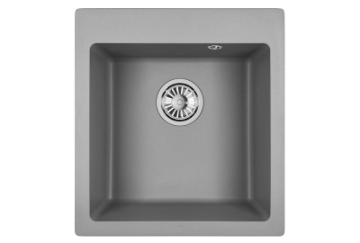 Кухонная мойка GRANULA GR-4651, АЛЮМИНИУМ