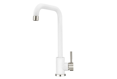 Кухонный смеситель GRANULA Standart ST-4033, БЕЛЫЙ