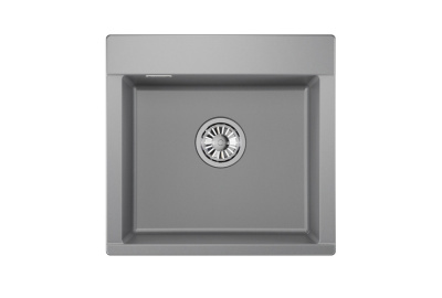 Кухонная мойка GRANULA ES-5201, АЛЮМИНИУМ