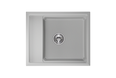 Кухонная мойка GRANULA KS-6004, АРКТИК (БЕЛЫЙ)