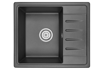 Кухонная мойка GRANULA ST-5803, ЧЁРНЫЙ