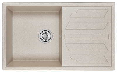 Кухонная мойка GRANULA GR-8601, ПИРИТ