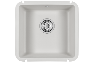 Кухонная мойка GRANULA GR-3801, АРКТИК (БЕЛЫЙ)