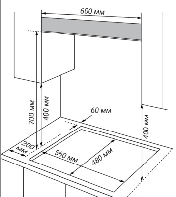 Варочная панель газовая Hiberg VM 6245 B