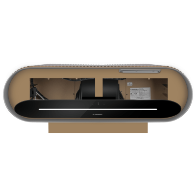 Кухонная вытяжка MAUNFELD Design MURANO 80 золотой