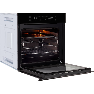 Электрический духовой шкаф Hiberg VM 6192 B черный