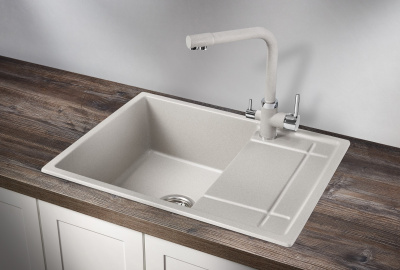 Кухонная мойка GRANULA GR-6501, БАЗАЛЬТ