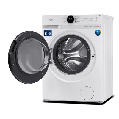 Стиральная машина с функцией сушки Midea MF200D80WBS/W-RU Lunar series