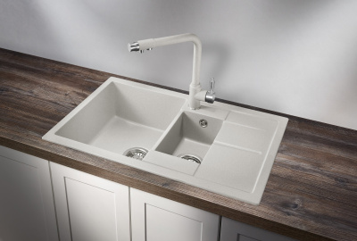 Кухонная мойка GRANULA GR-7802, БАЗАЛЬТ